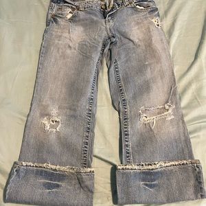 American Eagle jeans.